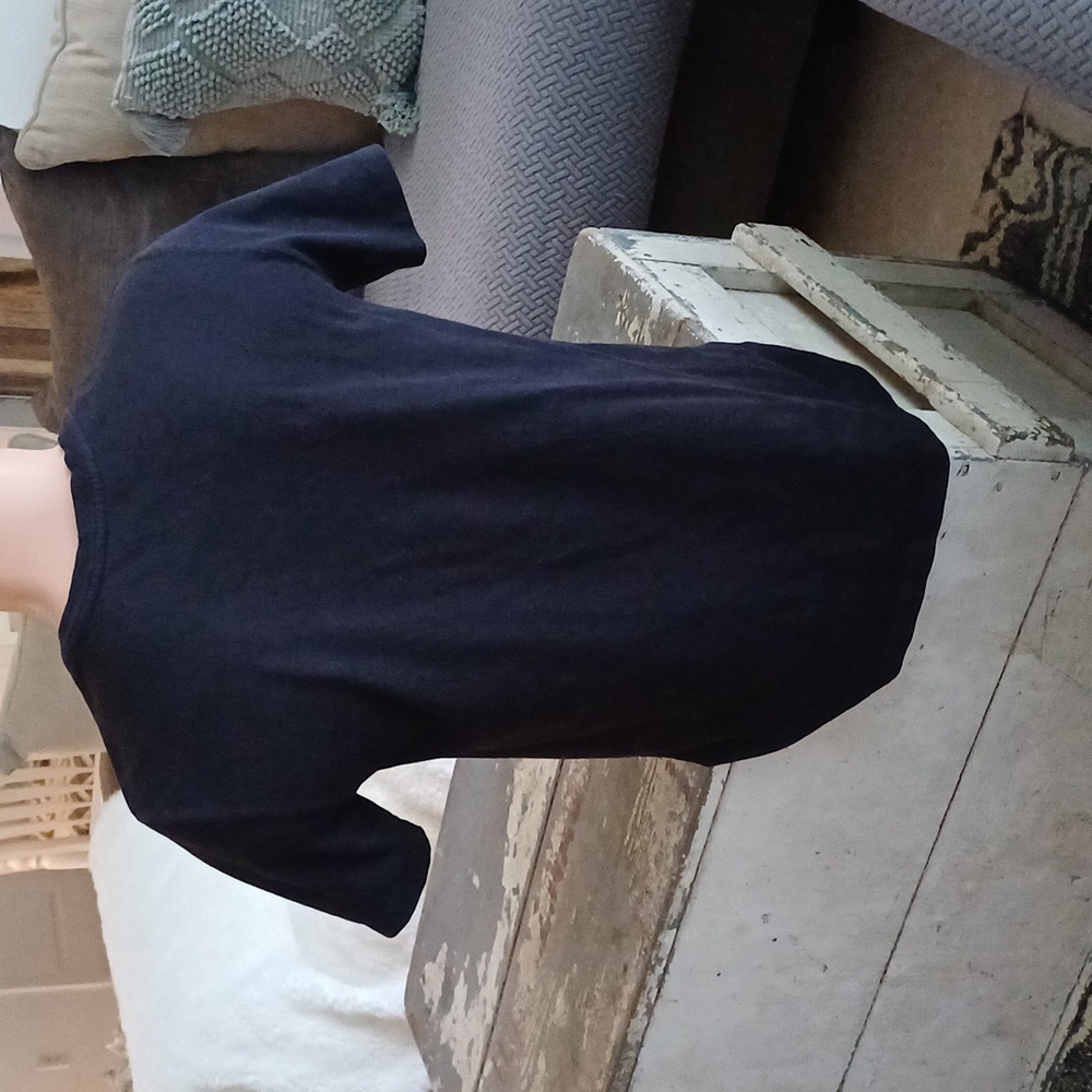 ARMANI exchange black logo t-shirt S - Picture 5 of 7